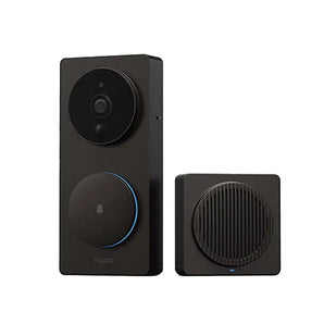 Display image of Aqara smart video doorbell G4 in a white background