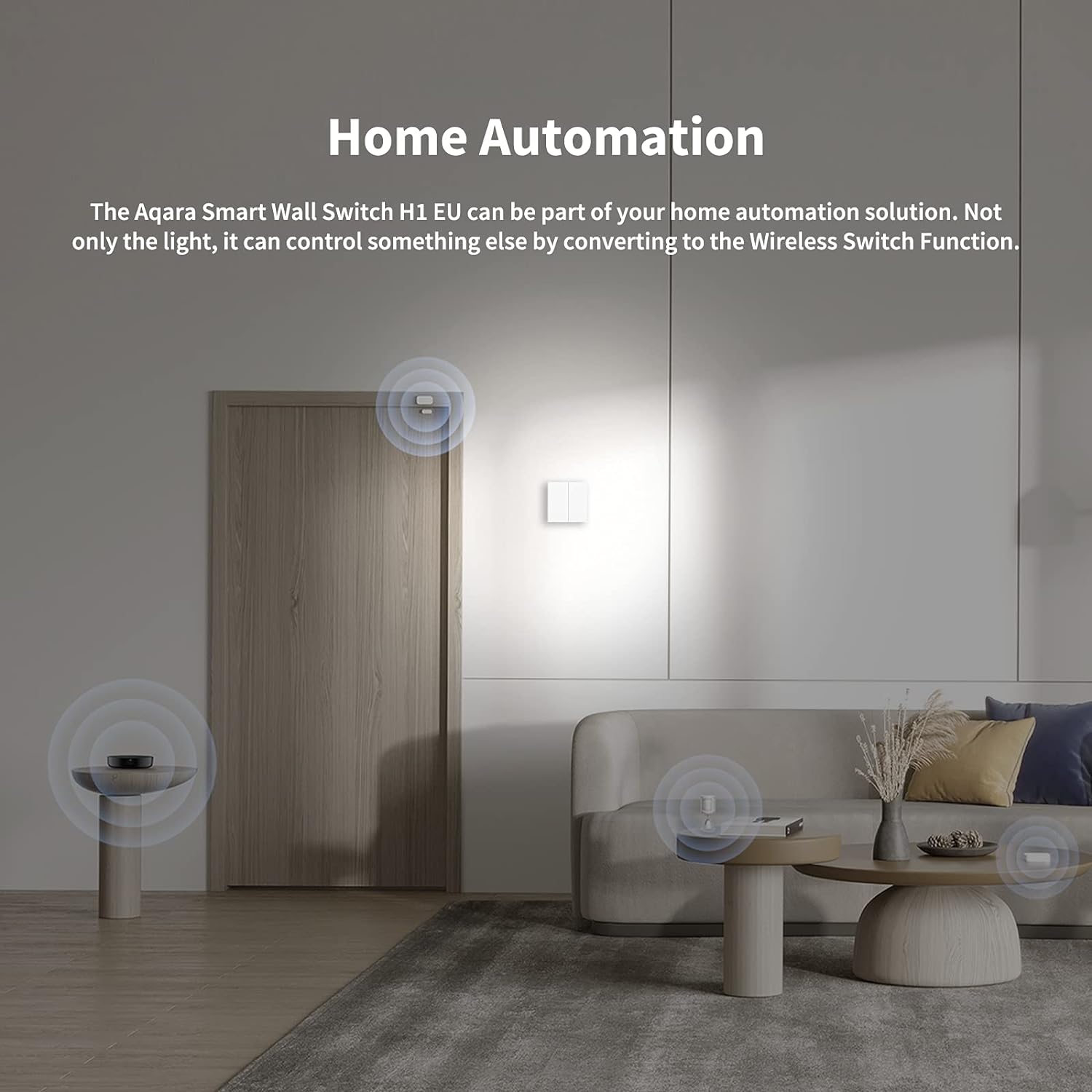 Smart Switch Double Rocker H1 No Neutral | AutoHome – Autohome